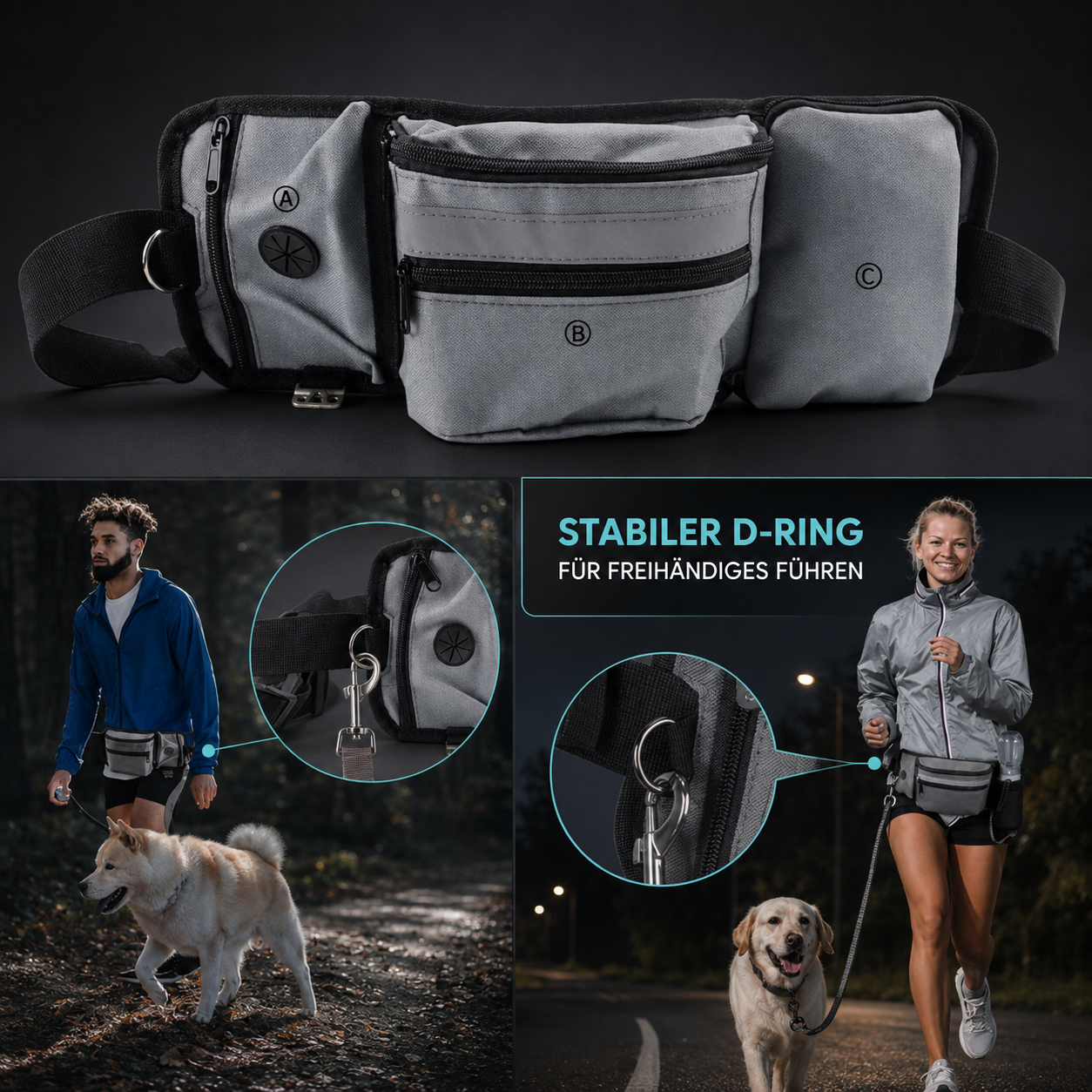 All-in-one Gassitasche