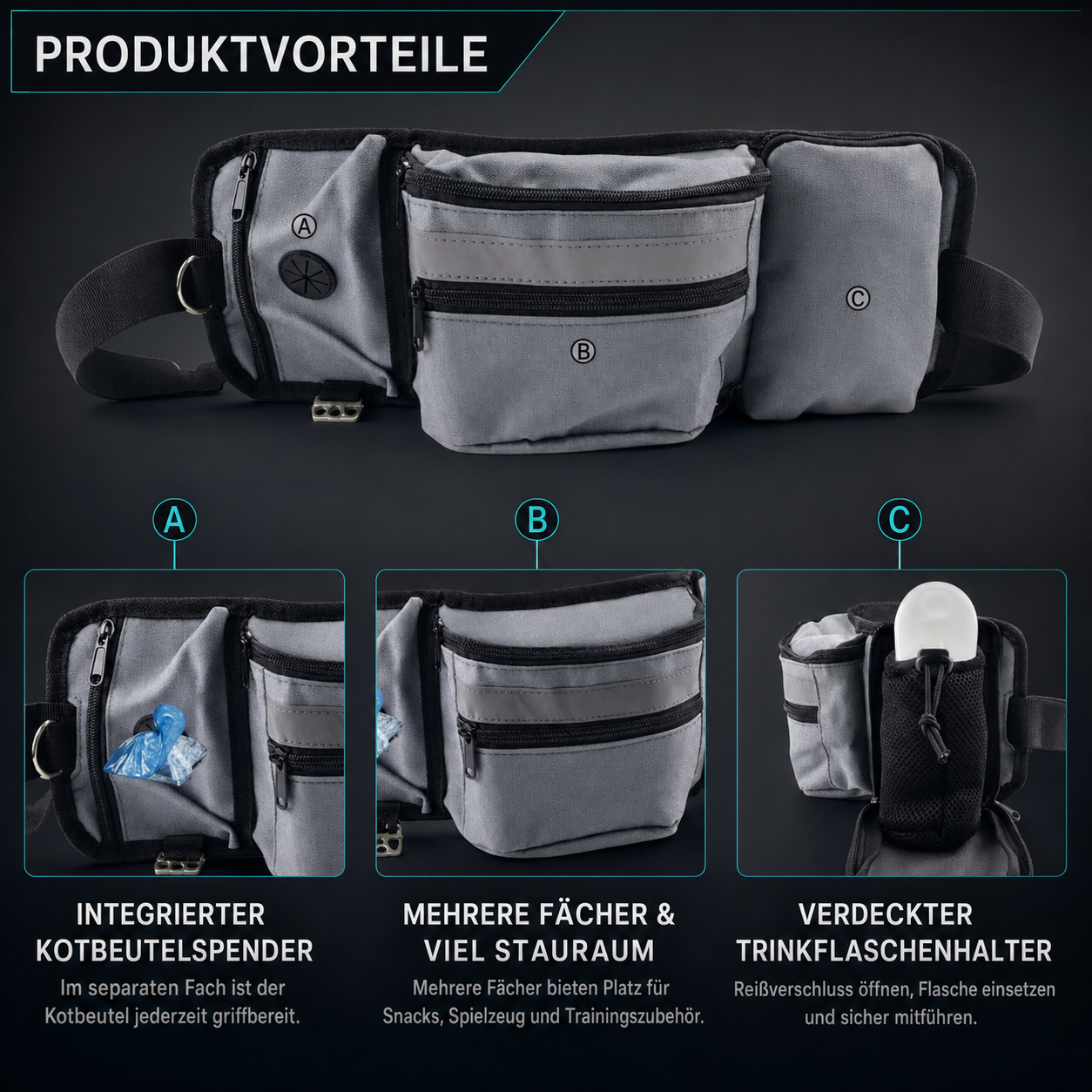 All-in-one Gassitasche