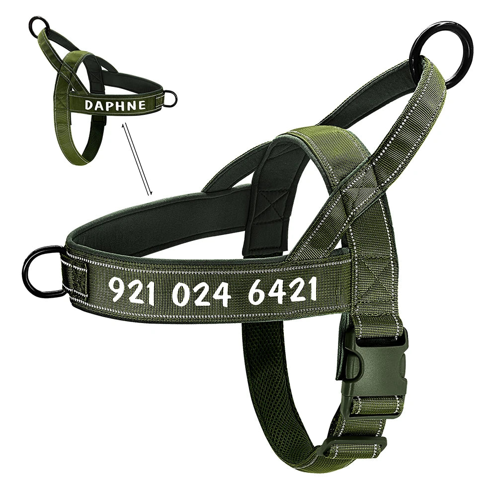 Personalisiertes No-Pull Geschirr