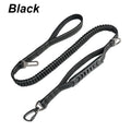 Adjustable Pet Dog Nylon Reflective Multi-Functional Retractable Dog Leash with Car Safety Buckle Pet Traction Rope Tactical