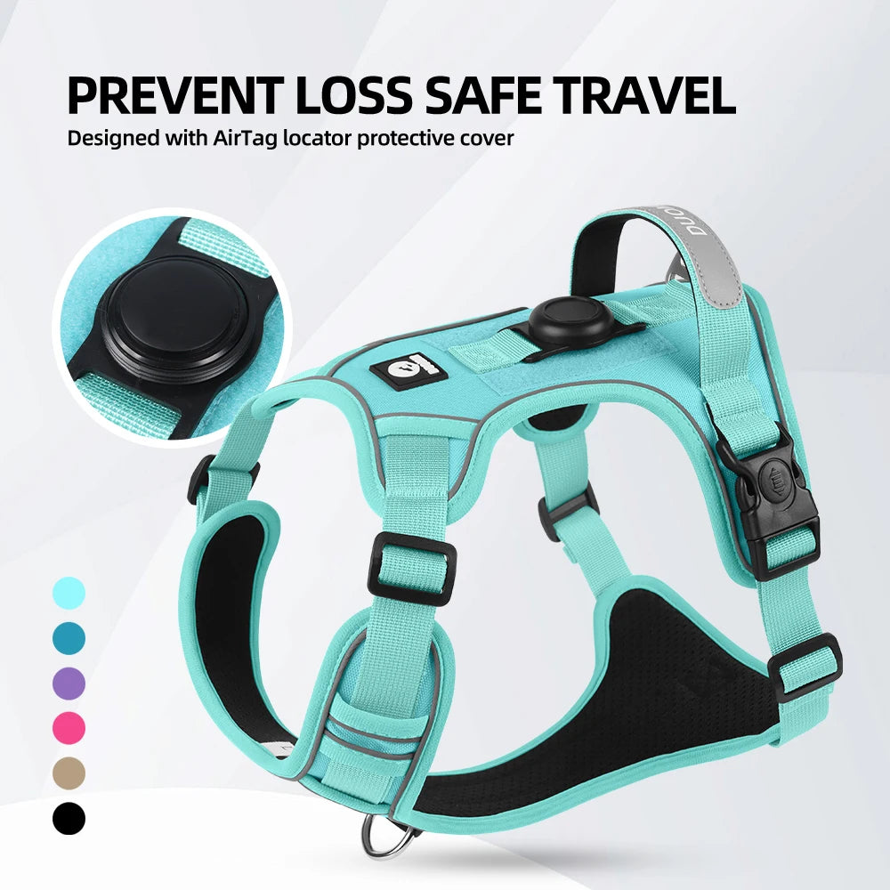 No-Pull Geschirr ink. AirTag Halter